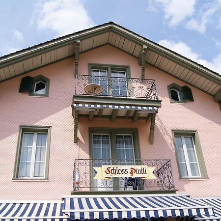 Hotel Schlosspintli Spiez Exteriör bild